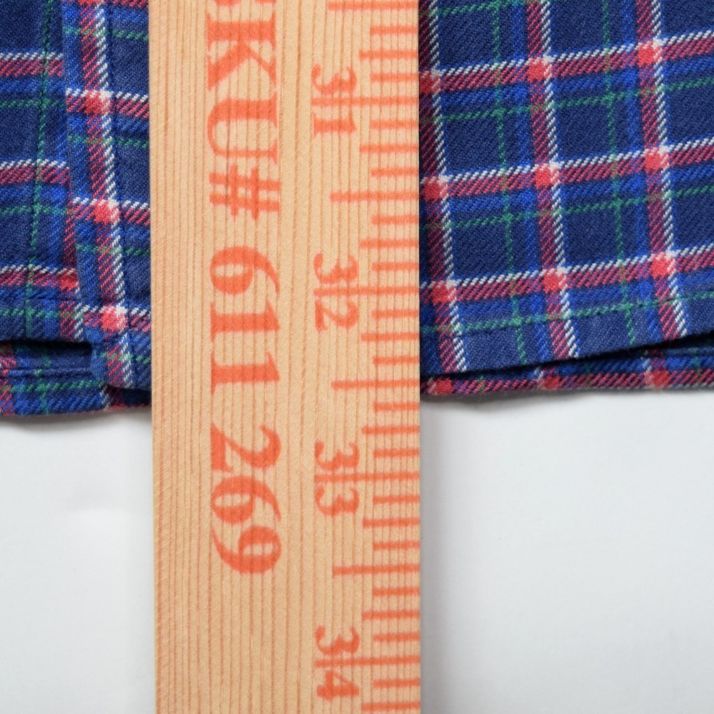 Ralph Lauren Shirt Men 3XB Classic Fit Plaid Blue Red Green Pony Big & Tall - Picture 11 of 13